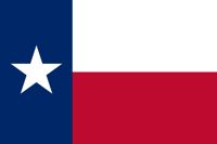 texas state flag - no texting law state