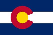 Colorado state flag for cell phone story