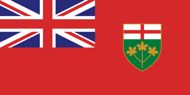 ontario province government flag