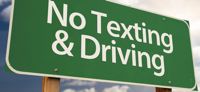 state texting ban sign